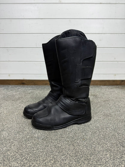 Ex Police Altberg Skywalk Leather Motorcycle Boots Touring Waterproof Bike Boots UK 8