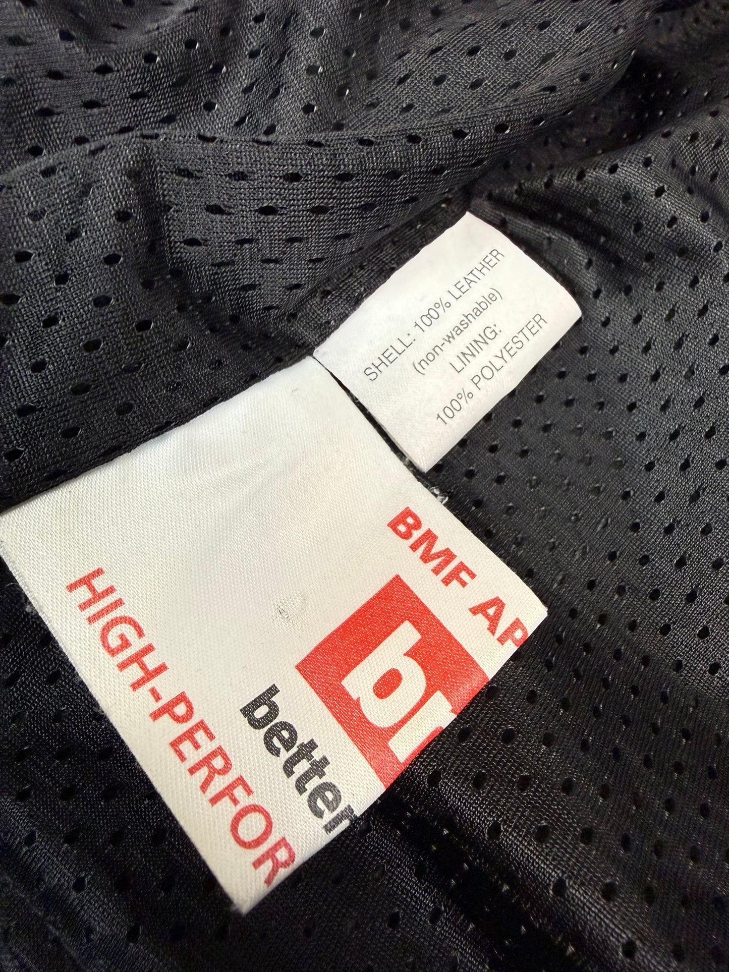 Ex Police BKS Motorbike Leathers 2 Piece Jacket & Trousers BADGED Collector TV Film Display