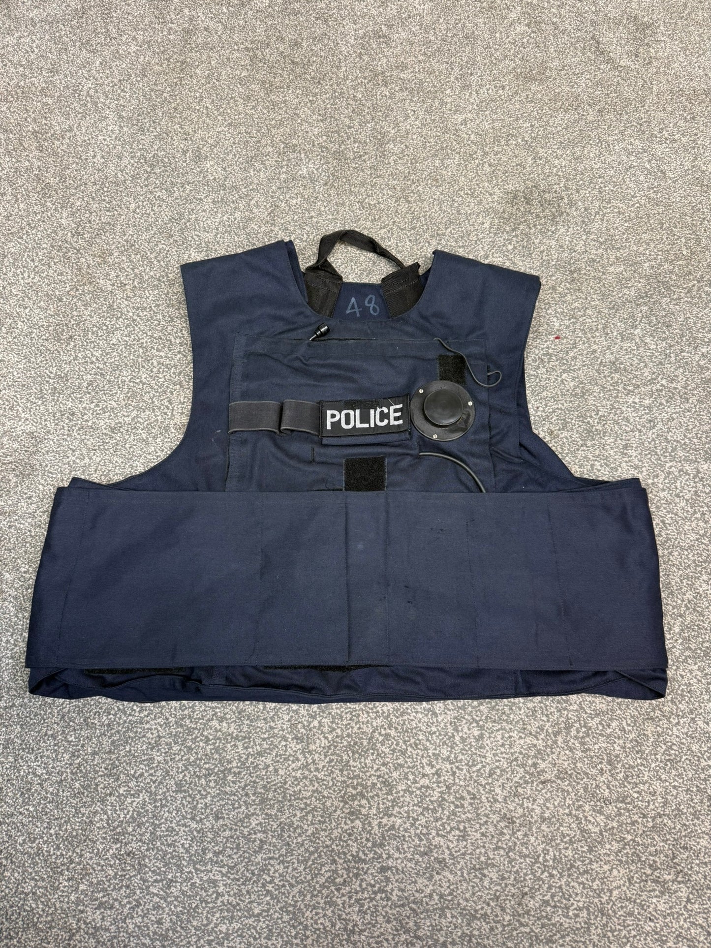 Ex Police Covert Body Armour Vest Cover BADGED Film TV Collector Display