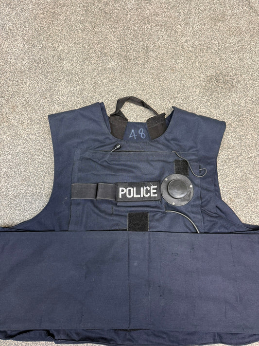 Ex Police Covert Body Armour Vest Cover BADGED Film TV Collector Display