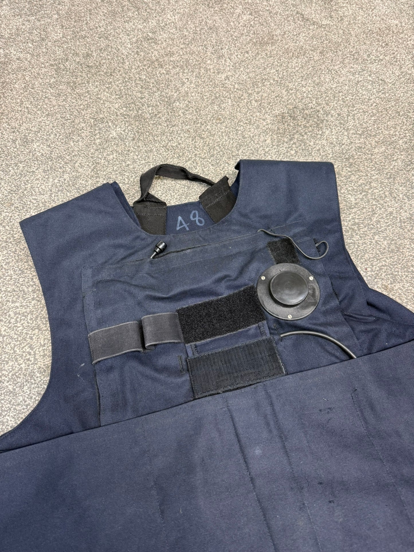 Ex Police Covert Body Armour Vest Cover BADGED Film TV Collector Display