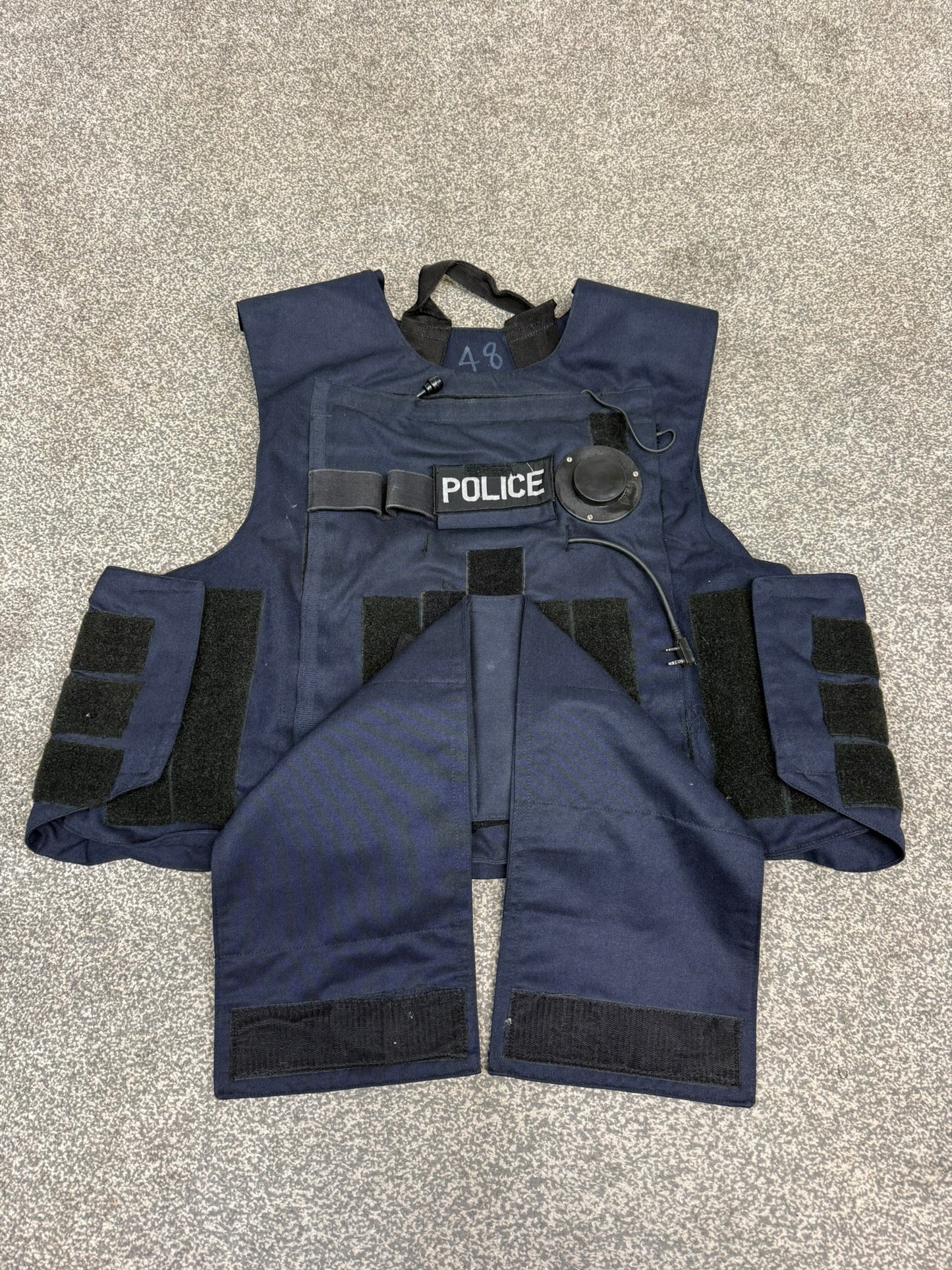 Ex Police Covert Body Armour Vest Cover BADGED Film TV Collector Display