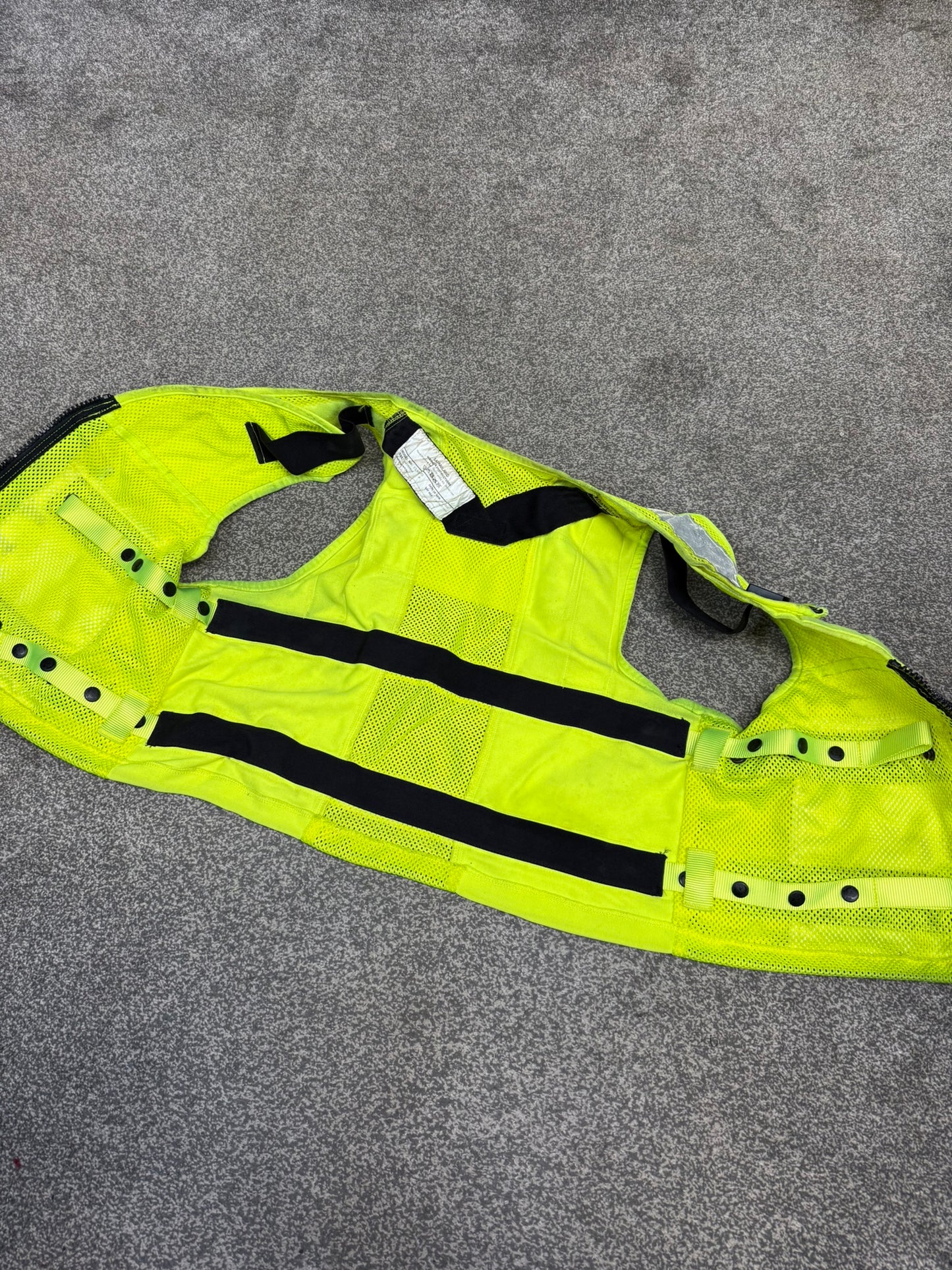 Safariland Hi-Vis MOLLE Vest & Pouches Tactical Utility Security Vest Ex Police - XL