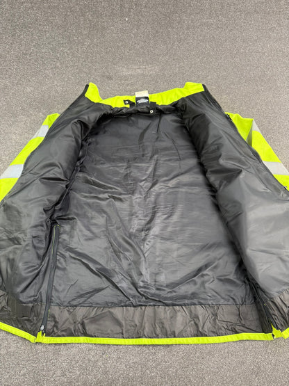 Ex Police Hi Vis Waterproof Jacket BADGED - Large Film TV Uniform Display Coat