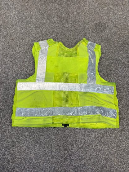 Safariland Hi-Vis MOLLE Vest & Pouches Tactical Utility Security Vest Ex Police - XL