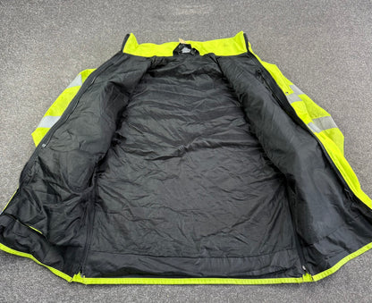 Ex Police Hi Vis Waterproof Jacket BADGED Collision Investigator - Large Film TV Uniform Display Coat