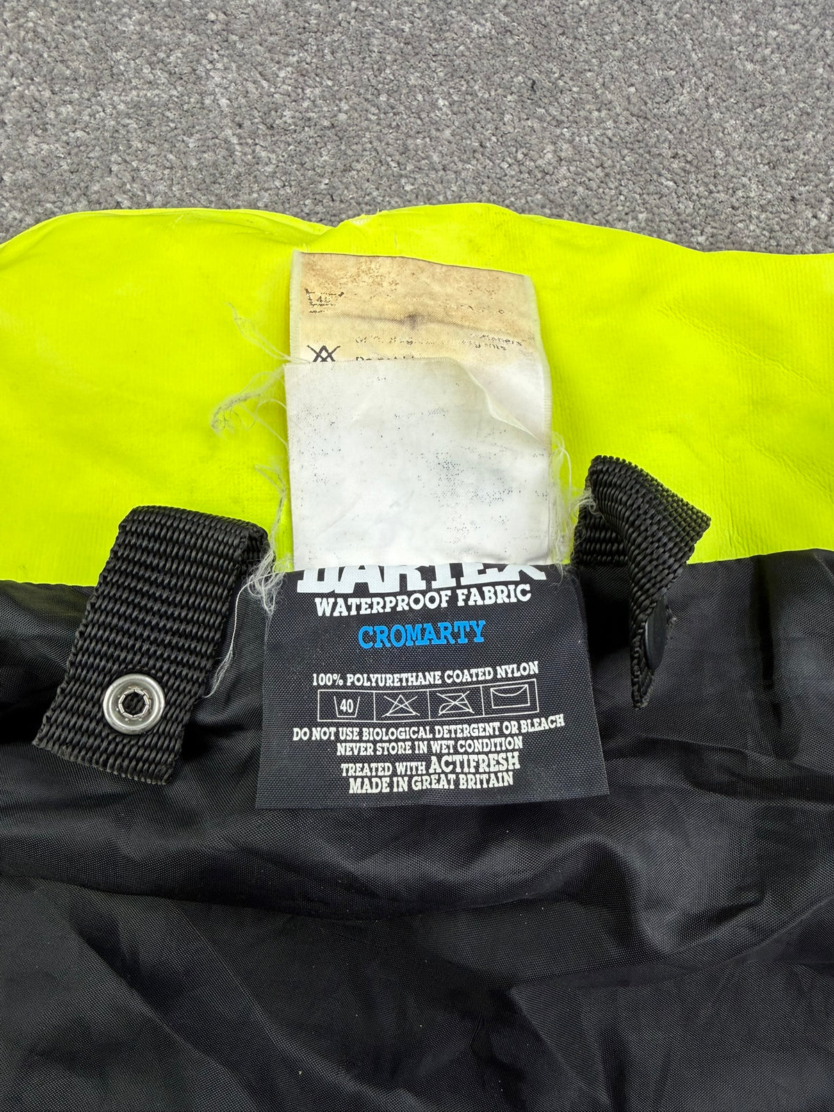 Ex Police Hi Vis Waterproof Jacket BADGED Collision Investigator - Large Film TV Uniform Display Coat