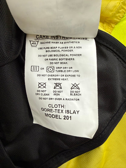 Ex Police Hi-Vis Waterproof Gore-Tex Bomber Jacket Badged LARGE Film TV Display Uniform
