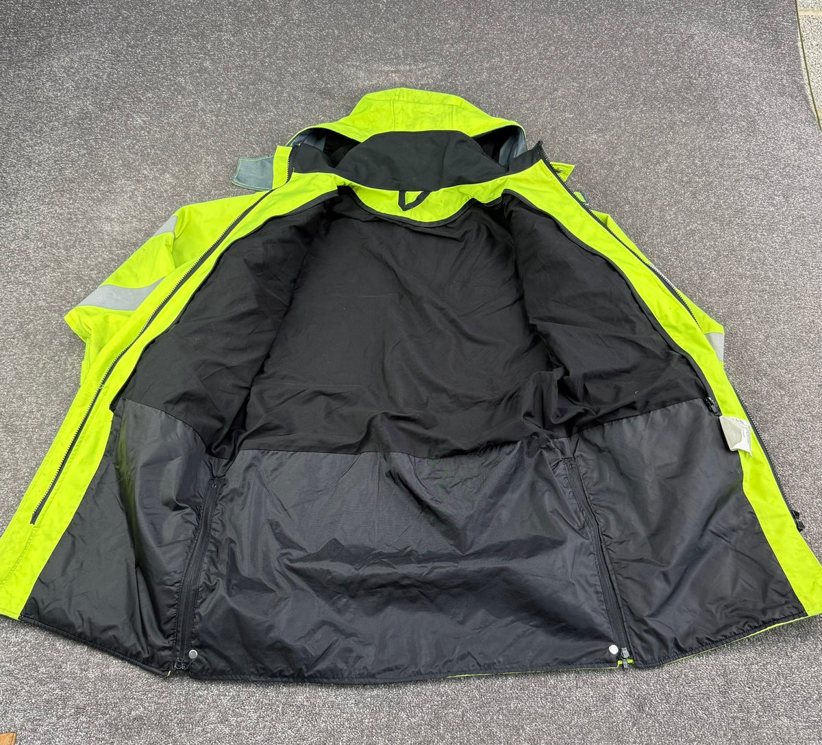 Ex Police Hi-Vis Waterproof Jacket Coat PCSO Badged X SMALL Film TV Display Uniform Anorak