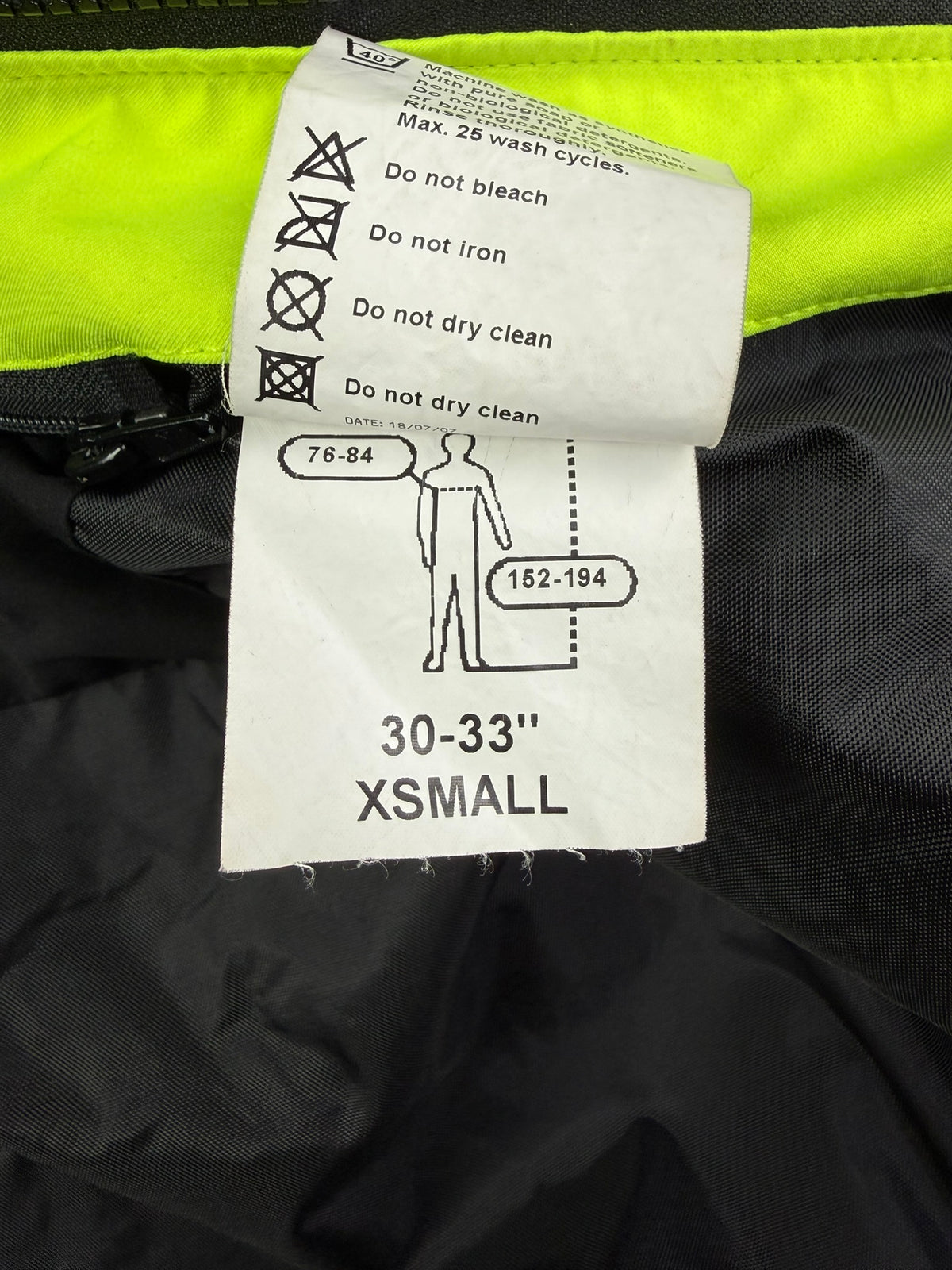 Ex Police Hi-Vis Waterproof Jacket Coat PCSO Badged X SMALL Film TV Display Uniform Anorak