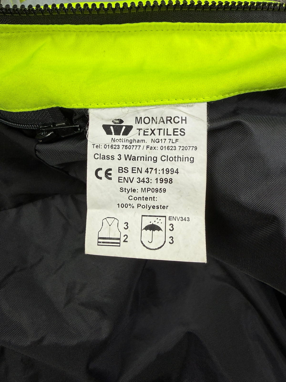 Ex Police Hi-Vis Waterproof Jacket Coat PCSO Badged X SMALL Film TV Display Uniform Anorak