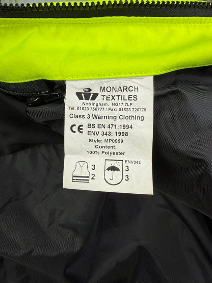 Ex Police Hi-Vis Waterproof Jacket Coat PCSO Badged X SMALL Film TV Display Uniform Anorak