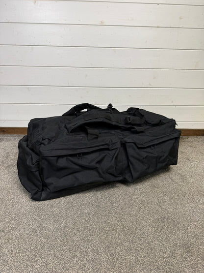 Ex Police Load Out Deployment Bag Holdall Rucksack 80L Black Security Travel