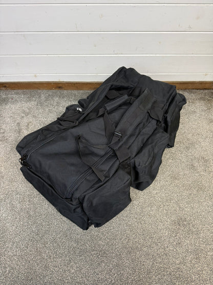 Ex Police Load Out Deployment Bag Holdall Rucksack 80L Black Security Travel