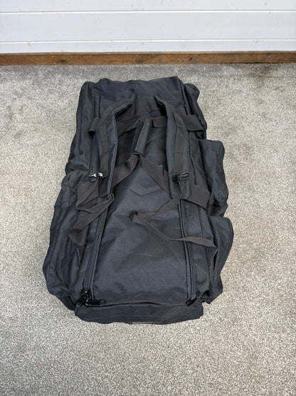 Ex Police Load Out Deployment Bag Holdall Rucksack 80L Black Security Travel