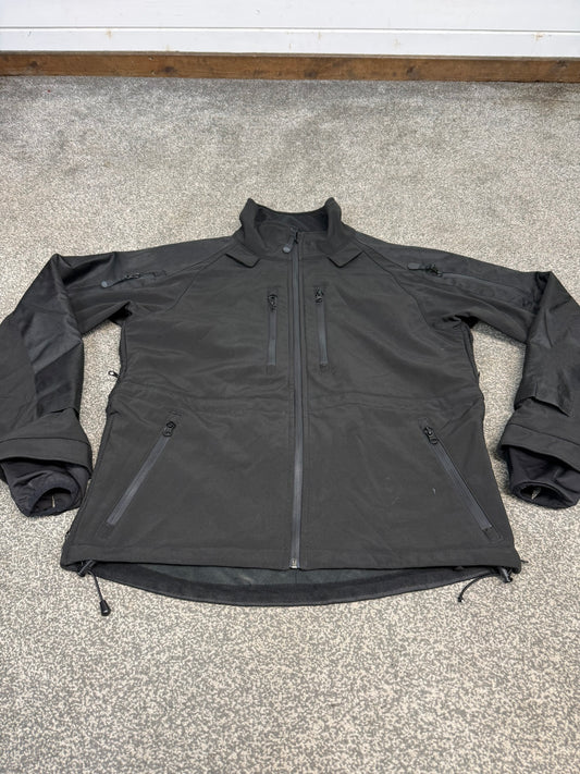 MFH Protect Softshell Jacket Army Police Tactical Duty Waterproof Mens - Medium
