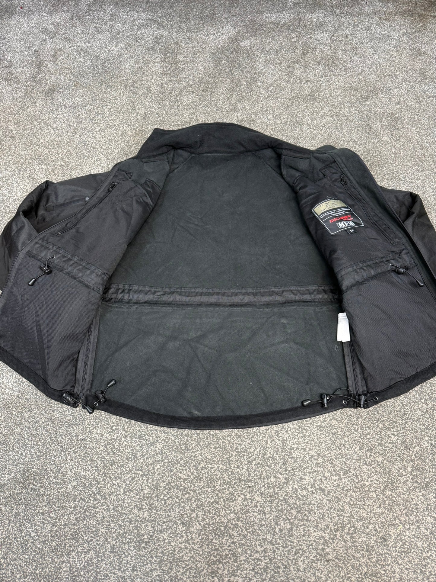 MFH Protect Softshell Jacket Army Police Tactical Duty Waterproof Mens - Medium