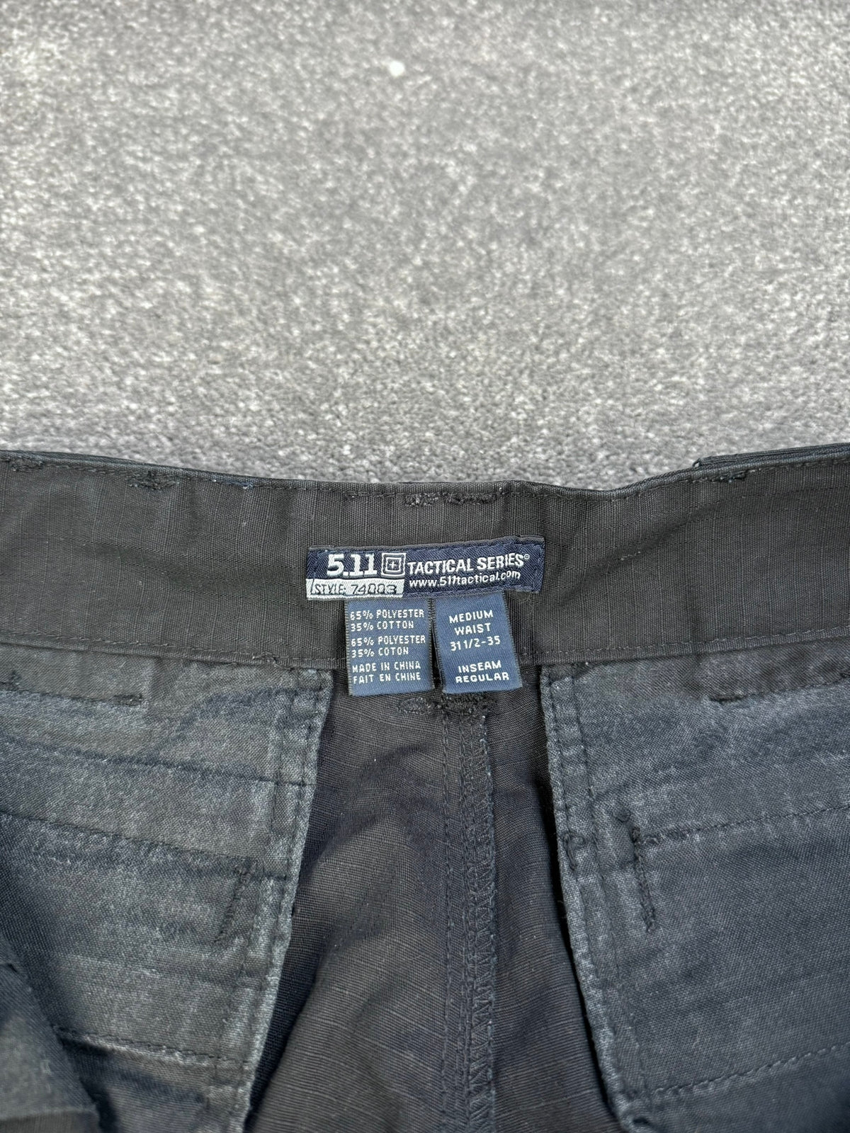 5.11 Tactical TDU Ripstop Trousers 31.5"-35" MEDIUM Men's Combat Cargo Security Uniform