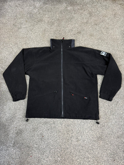 Ex Police Keela Neptune Black Fleece Windproof Waterproof - Large