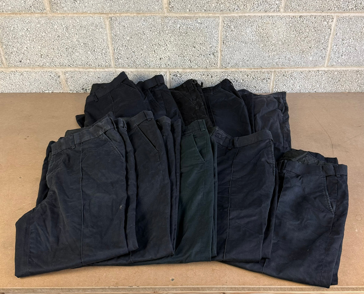 Ex Police Pallet Job Lot Bundle Grade B - Jackets Vests Hats Riot Guards Helmets Boots Fleeces & More!