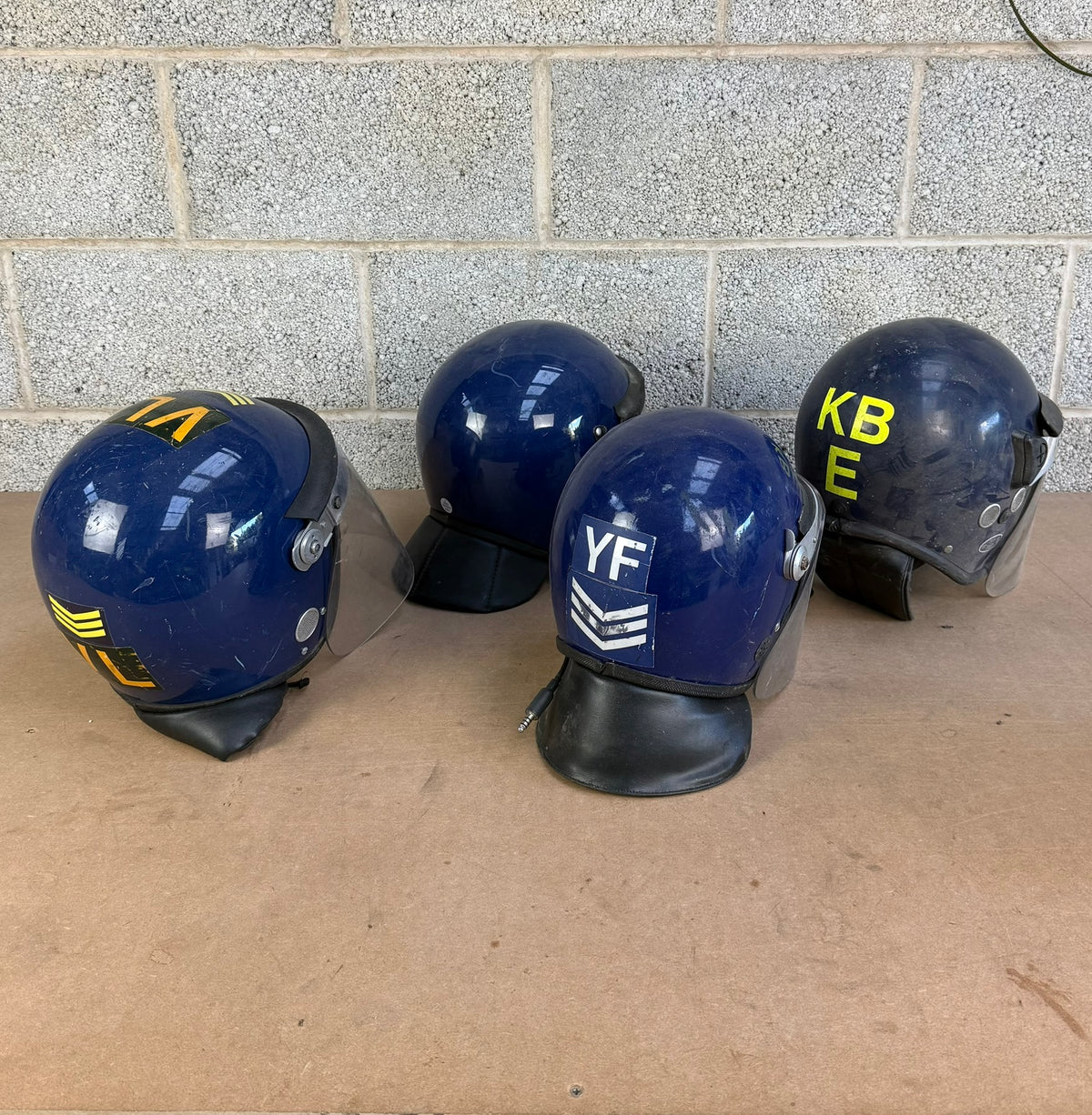 Ex Police Pallet Job Lot Bundle Grade B - Jackets Vests Hats Riot Guards Helmets Boots Fleeces & More!