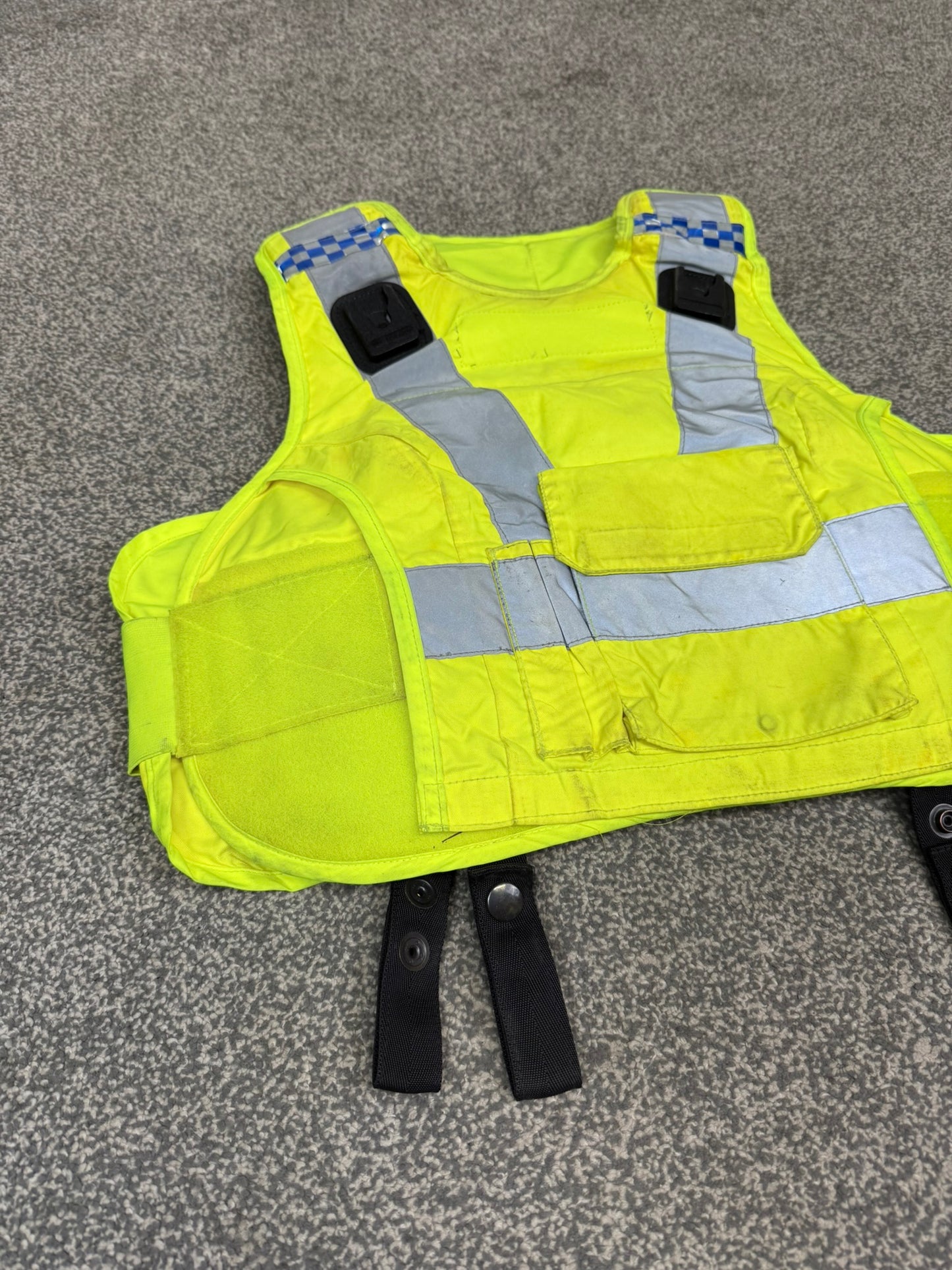 Ex Police Mehler Body Armour Vest Female SMALL Anti Stab & Ballistic HG1A & KR1 Security