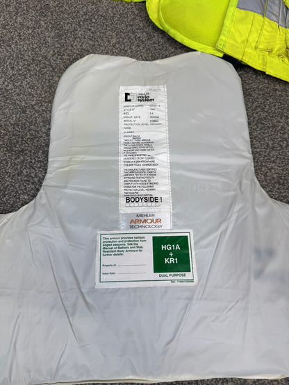 Ex Police Mehler Body Armour Vest Female SMALL Anti Stab & Ballistic HG1A & KR1 Security