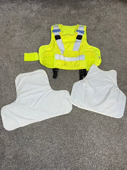 Ex Police Mehler Body Armour Vest Female SMALL Anti Stab & Ballistic HG1A & KR1 Security