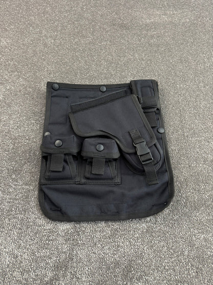Ex Police Arktis Firearms Taser Vest Attachment Modular Panel Holster & Pouches LEFT or RIGHT