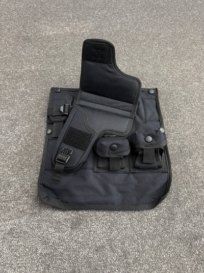 Ex Police Arktis Firearms Taser Vest Attachment Modular Panel Holster & Pouches LEFT or RIGHT