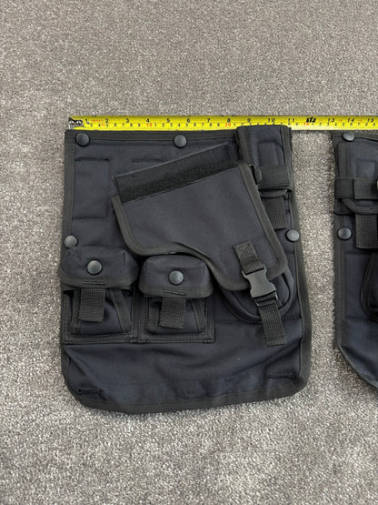 Ex Police Arktis Firearms Taser Vest Attachment Modular Panel Holster & Pouches LEFT or RIGHT