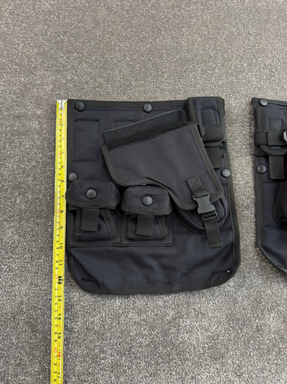 Ex Police Arktis Firearms Taser Vest Attachment Modular Panel Holster & Pouches LEFT or RIGHT