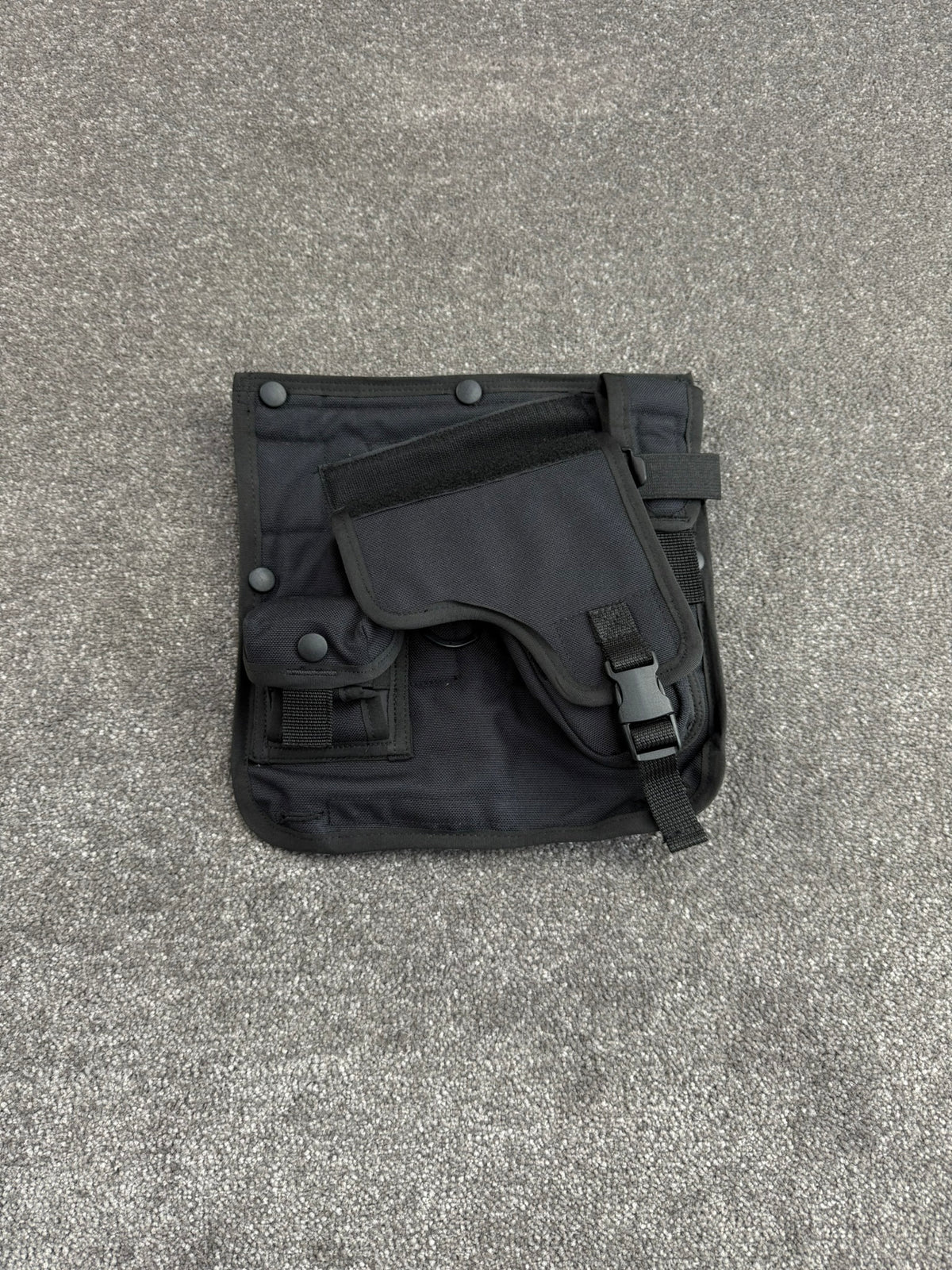 Ex Police Arktis Firearms Taser Vest Attachment Modular Panel Holster & Pouch
