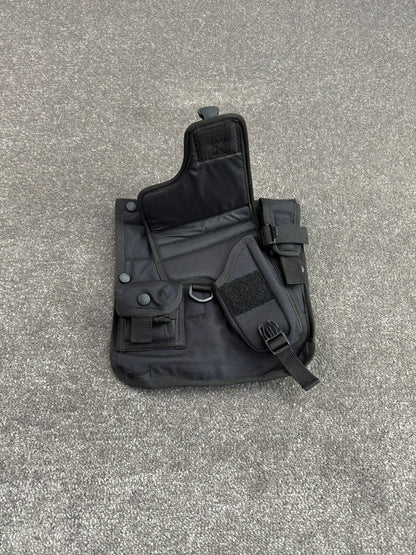 Ex Police Arktis Firearms Taser Vest Attachment Modular Panel Holster & Pouch