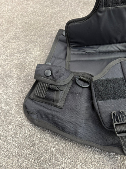 Ex Police Arktis Firearms Taser Vest Attachment Modular Panel Holster & Pouch
