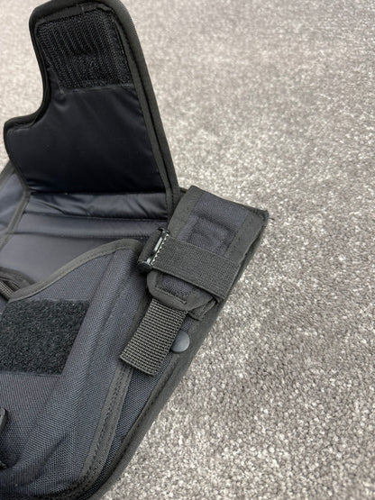 Ex Police Arktis Firearms Taser Vest Attachment Modular Panel Holster & Pouch