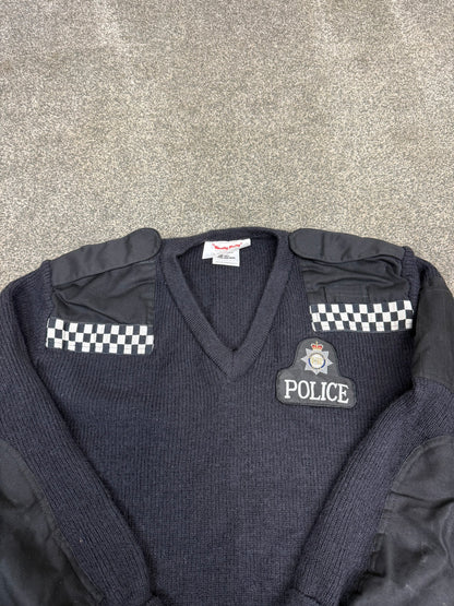 Ex Bedfordshire Police Wooly Pully Pullover Wool Commando Jumper Collector TV Film Display