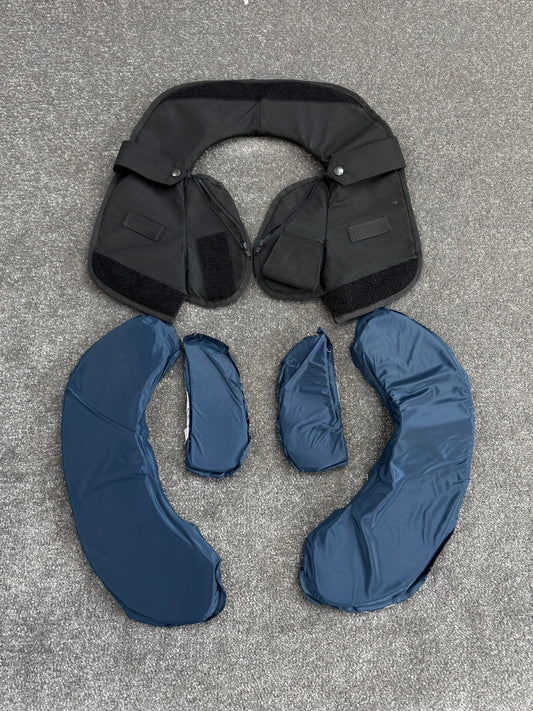 Ex Police Ballistic Collar Body Armour With Filler Anti Stab & Ballistic HG2 / KR2 / SP2
