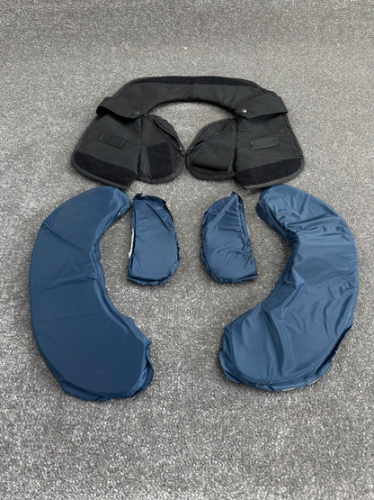 Ex Police Ballistic Collar Body Armour With Filler Anti Stab & Ballistic HG2 / KR2 / SP2