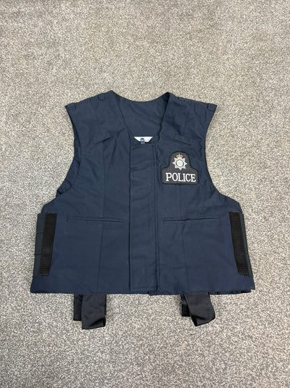 Ex Bedfordshire Police Body Armour Vest Cover BADGED Film TV Collector Display
