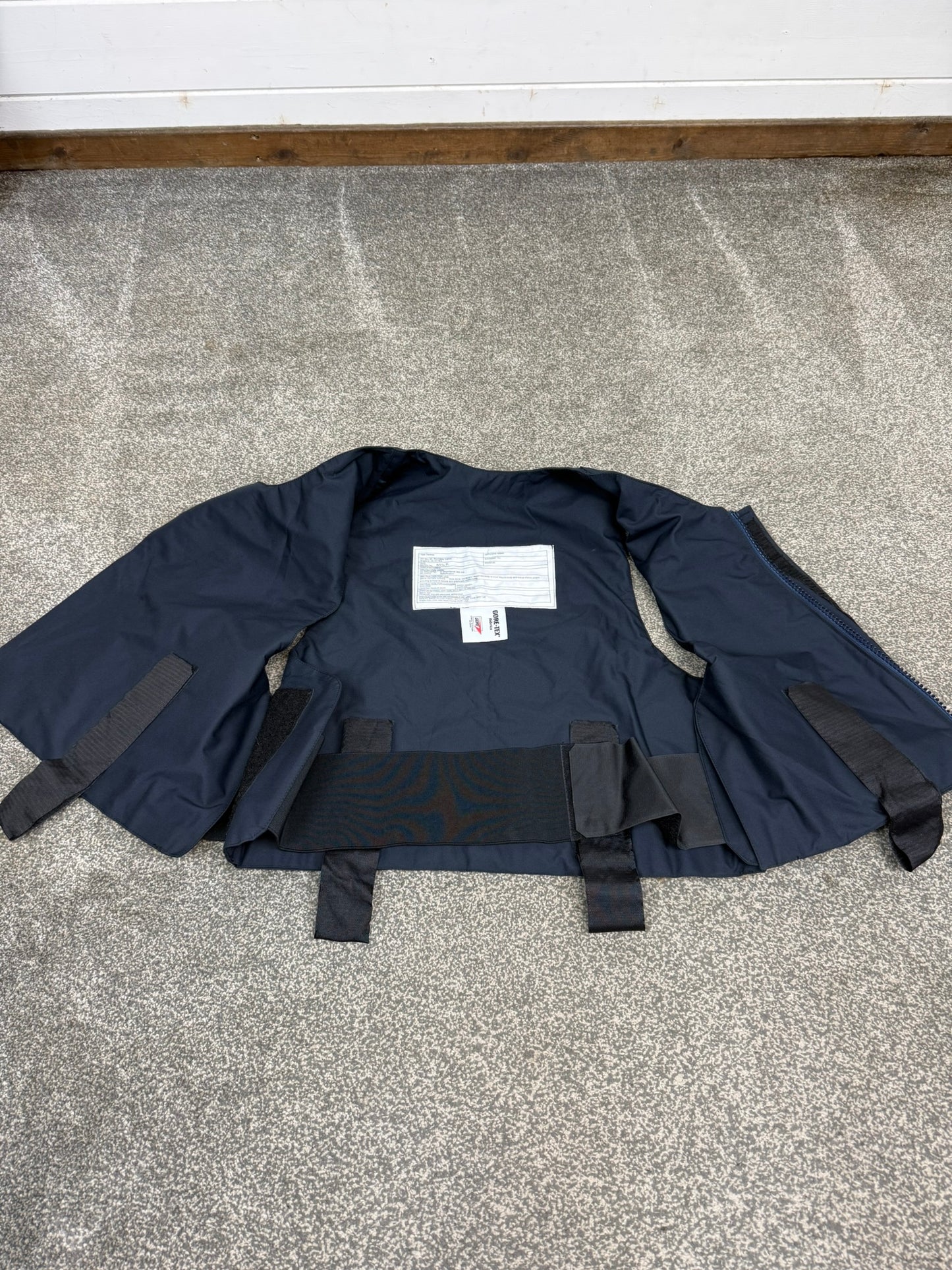 Ex Bedfordshire Police Body Armour Vest Cover BADGED Film TV Collector Display