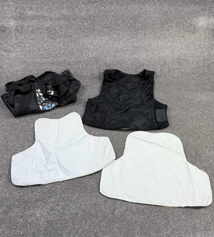 Ex Police Mehler Covert Body Armour Stab Vest X LARGE Ballistic HG1A + Bag