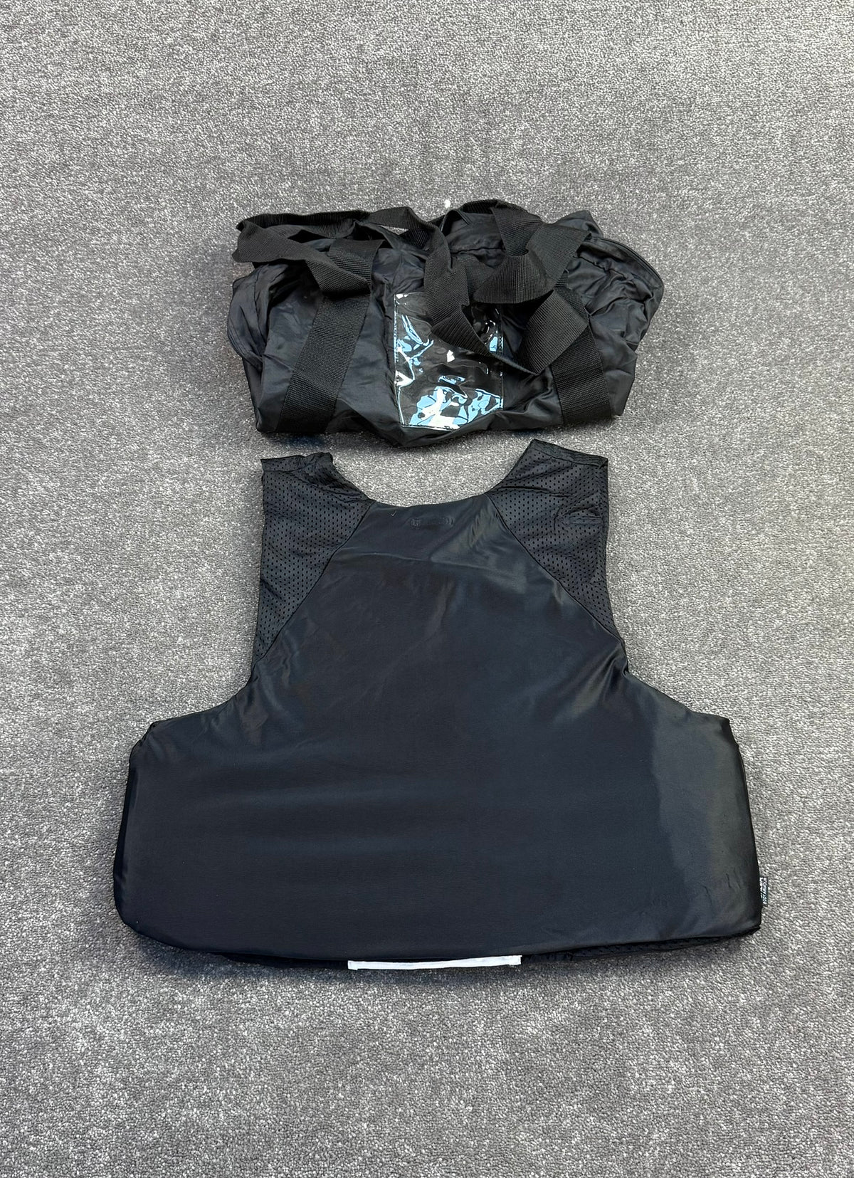 Ex Police Mehler Covert Body Armour Stab Vest X LARGE Ballistic HG1A + Bag
