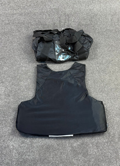 Ex Police Mehler Covert Body Armour Stab Vest X LARGE Ballistic HG1A + Bag