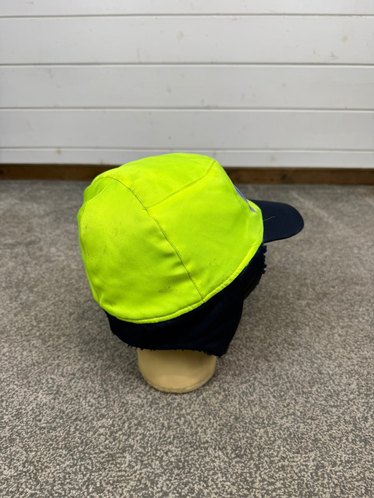 Ex Police Hi Vis Trapper Hat Collector Display Film TV Uniform Prop