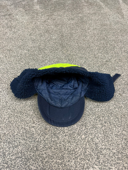 Ex Police Hi Vis Trapper Hat Collector Display Film TV Uniform Prop