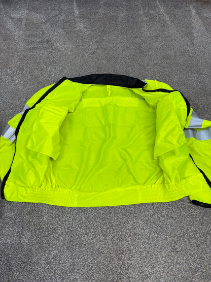 Ex British Transport Police Hi Vis Vest BTP Bomber Vest Collector Display TV Film Uniform