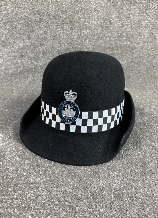 Ex Suffolk Police WPC Bowler Hat 57cm Fancy Dress Costume Theatre Collector Display