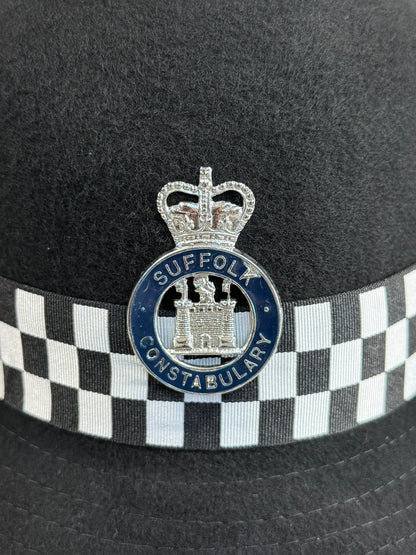 Ex Suffolk Police WPC Bowler Hat 57cm Fancy Dress Costume Theatre Collector Display