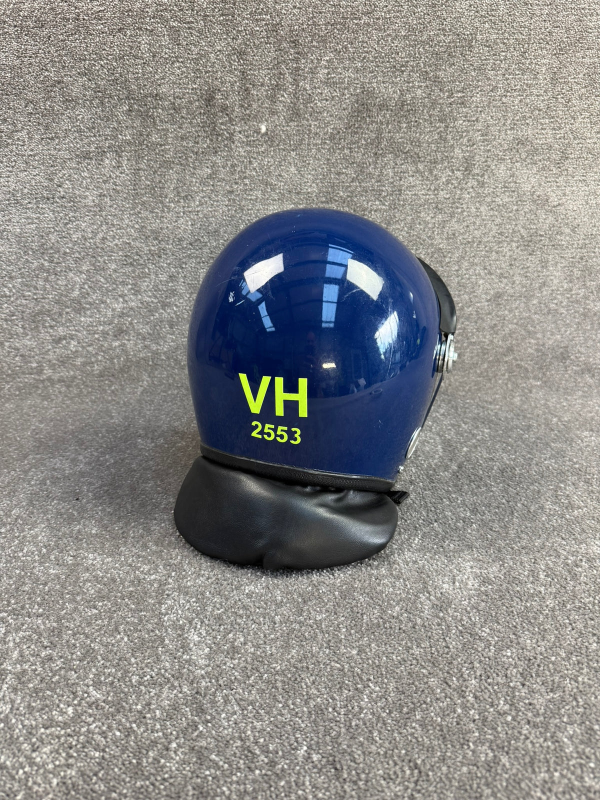 Ex Police Riot Helmet MLA Defender 58-59cm Collectable Display Airsoft Paintball